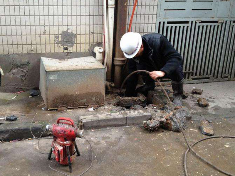 桥头镇疏通下水道-洗菜池疏通